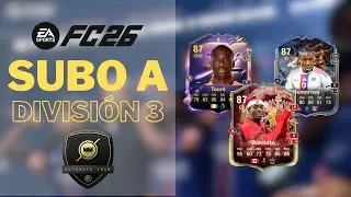 As&iacute; es COMO SUB&Iacute; a DIVISION 3 de RIVALS || FC26 Ultimate Team