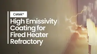 Cetek High Emissivity Coating for Fired Heater Refractory