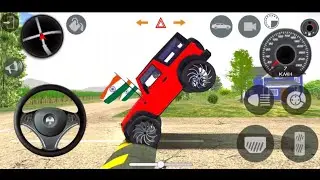 Modified Mahindra Thar😈Games:Indian Blue Thar (Gadi Wala Games) Car Game Android Game - #2025