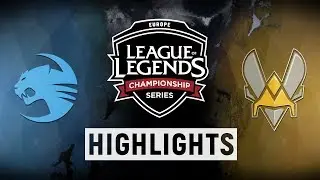 ROC vs. VIT - EU LCS Week 8 Day 2 Match Highlights (Spring 2018)