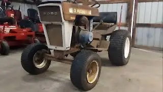Находка садового трактора Ford 100!