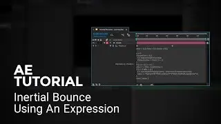 Inertial Bounce Expressions in After Effects