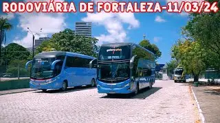 Movimentação De Ônibus Na Rodoviária De Fortaleza - 11/03/24