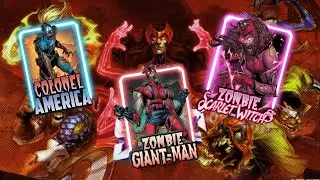 Зомби Сезон в Marvel Snap забираем все карты!