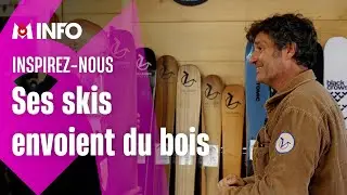 Portrait d'un fabriquant de skis en bois