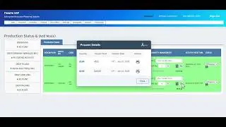 Production Status Update &ndash; Flowon ERP System