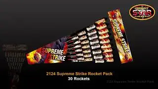 Supreme Strike By Bright Star Fireworks - Rocket Pack (30 x 1.4G Rockets)