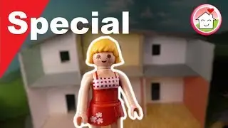 Playmobil deutsch - Pimp my PLAYMOBIL - Haus bauen - Puppenhaus DIY - Basteln mit Familie Hauser