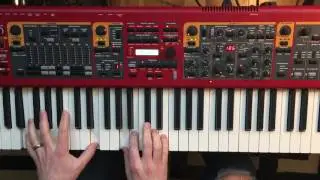 Synth and Piano Tutorial Key of A  Praise Goes On