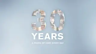 30 Years: A Photo of Cory Every Day