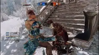 Trying to use all of Jormungandr's rework moveset (For Honor)