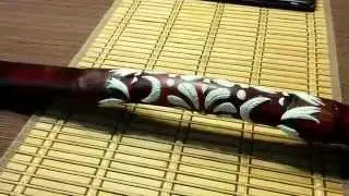 Faux-Mahogany Lothlorien Style PVC Bow