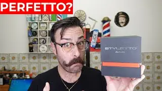 ANTEPRIMA - TAGLIO LA BARBA DI UNA SETTIMANA CON STYLETTO IN ALLUMINIO