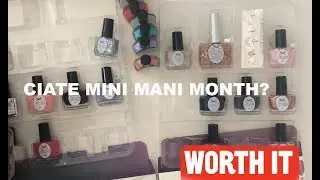 Testing Ciate Mini mani month 2018