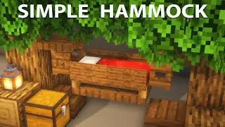 Minecraft | Simple Hammock | How to Build #8