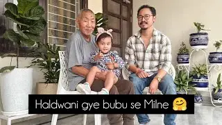 haldwani gye bubu se Milne ||  Jgh jgh dekhi landslide 😱 ||  Tashvi Panchapl vlogs 