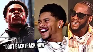“PULLED YO CARD!!” DEVIN HANEY BACKTRACKS AFTER SHAUR STEVENSON CALL OUT | WILDER CRIES ON CAMERA
