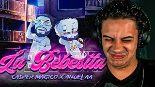 REACCION A Casper Magico ❌ Anuel AA - La Bebesita (Visualizer)