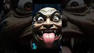 Weird Cartoon Horror 🤯 | Monster Sneezes Out Faces | Creepy Funny 3D Animation