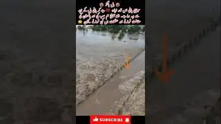 Bager Pull overflowing with flooding #shorts #trending #mzstrends #floodinpunjab #viral