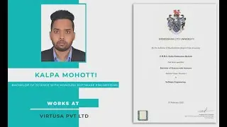 Kalpa Mohotti | BCU Interview |Graduate of Java Institute| Software Engineer | 2021