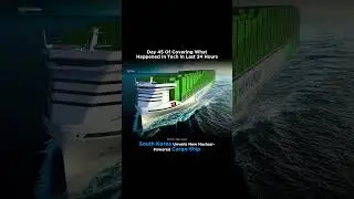 South Korea Unveils New Nuclear-Powered Cargo Ship #tech #ship