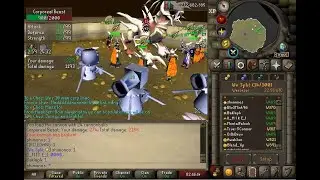 OSRS, Corporeal Beast, Arcane sigil drop. Mass!