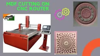 CNC Router Machine - MDF Cutting for Interior Designing