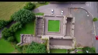 Castlelyons Abbey  (as seen from a high altitude perspective)