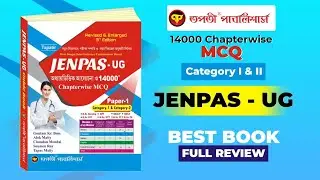 Best Book for Jenpas - UG (14000 Chapterwise MCQ) Category I & II