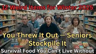20 Must-Have Survival Items Seniors 55+ Always Stockpile for a Weird Winter 2025