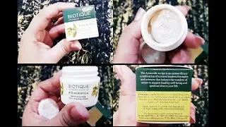 Biotique Bio Myristica Spot Correcting Anti Acne Face Pack Review || Jazz Beauty ||