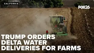 Trump signs executive order to increase California water supply