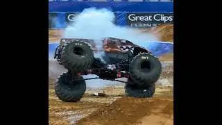 BRUTUS CRAZY FREESTYLE! TEXAS. #crazydrivers #monsterjam #monsterjamdrivers #brutus #wow #amazing