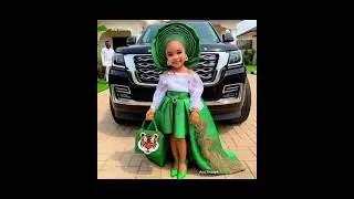 Cute 🥰 Trending Ankara & lace  Styles for children