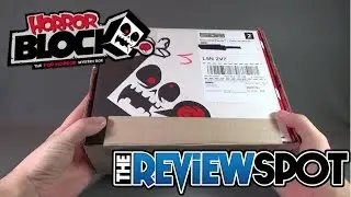 Subscription Spot - Horror Block October 2016 Subscription Box UNBOXING!