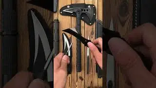 Survival tools which one you need ?  #karambitknife #unboxing #blade #balisong #hunting #survival