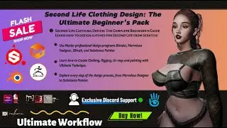 Ultimate Clothing Design Course Intro | Learn Fashion Design for Second Life