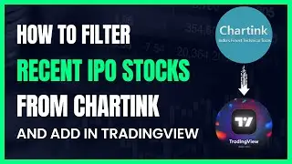 How to Add IPO Stocks from chartink screener to tradingview