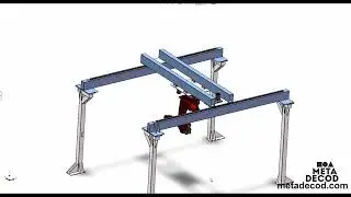 Custom design service for an inverted robot truss