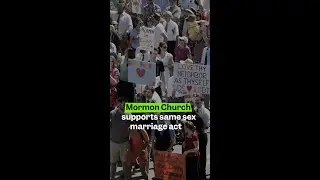 Mormon Church supports same sex marriage act
