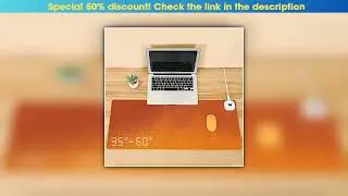 Hot Picks Heating Mouse Pad 80x33cm 35℃/40℃/45℃/50℃/55℃/60℃ Adjustable Winter Mouse Mat 3S Rapid He