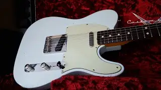 Крутые гитары &mdash; Fender Custom Shop Journeyman Relic '63 Telecaster Sonic Blue 2017 года &mdash; Алекс Гамильтон
