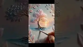 When Art Turns Into Magic 🪄🎨 | Relaxing & Satisfying Video #satisfying#viral #asmr#art#pain#drowing