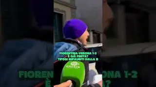 FIORENTINA-VERONA 1-2 | C'&Egrave; PAURA DELLA SERIE B ❌️ #shorts