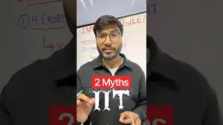😱MYTHS of IIT (EXPOSED⚠️) | IIT-JEE #jee #motivation