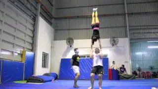 Cheer Aces All Stars 2015 March Season - Kevin Lim & Cheen Ho