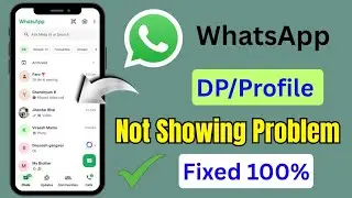 Whatsapp dp not showing problem | how to fix whatsapp dp not showing | whatsapp profile dp not show