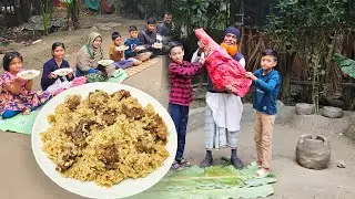 ১৫কেজি ওজনের আস্ত রান আনলাম নাইওরিদের জন্য Tehari Cooking