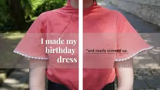 ✨ What I learnt from sewing my PARTY DRESS & how to sew your own (avoiding my mistakes)